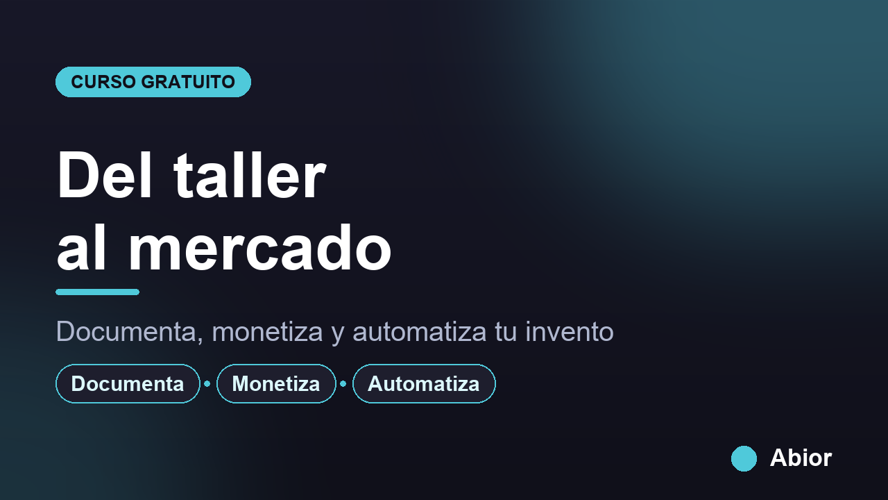 Del taller al mercado